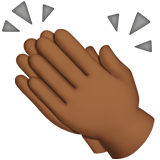 Applaudissements (peau mate)