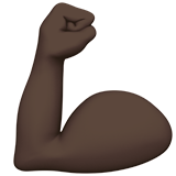 Biceps Contracté (peau foncée)