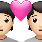 Couple Avec Cœur (peau claire)