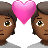 Couple Avec Cœur (peau mate)