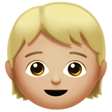 Enfant (peau moyennement claire)