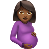 Femme Enceinte (peau mate)