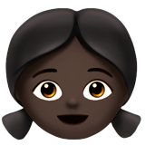 Fille (peau foncée)