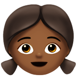 Fille (peau mate)