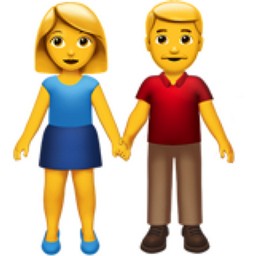 Femme Et Homme Se Tenant La Main