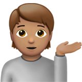 Homme Paume Vers Le Haut (peau légèrement mate)