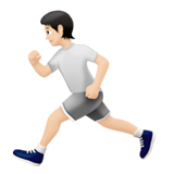 Femme Qui Court (peau claire)