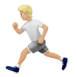 Femme Qui Court (peau moyennement claire)