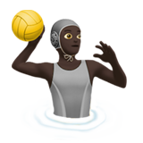 Joueuse De Water-polo (peau foncée)