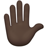 Main Levée (peau foncée)