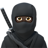 Ninja (peau foncée)