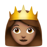 Princesse (peau légèrement mate)