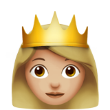 Princesse (peau moyennement claire)