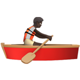 Rameuse Dans Une Barque (peau foncée)