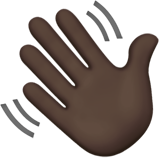 Signe De La Main (peau foncée)