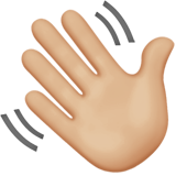 Signe De La Main (peau moyennement claire)