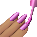 Vernis À Ongles (peau légèrement mate)