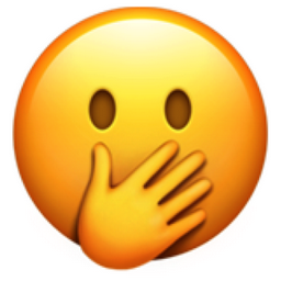Visage Avec Une Main Sur La Bouche