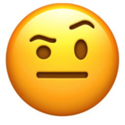 Visage Avec Les Sourcils Relevés