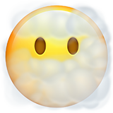 Visage Dans Les Nuages