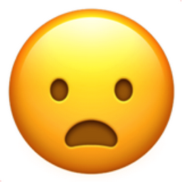 Visage Mécontent Avec Bouche Ouverte